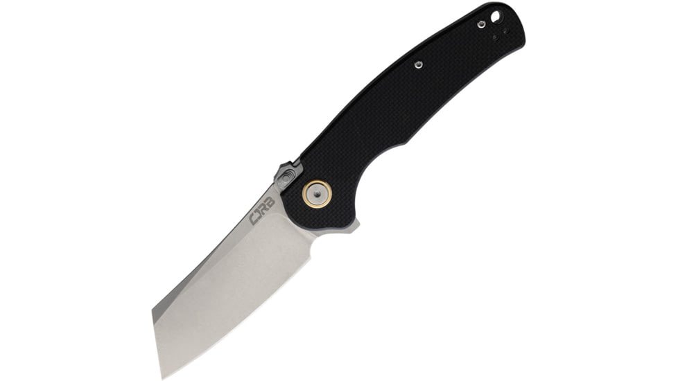 CJRB Crag Linerlock Black D2 Knife, J1904R-BKF