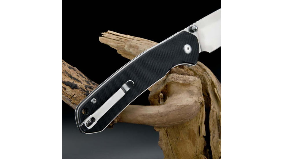 CJRB Large Pyrite Button Lock Blk