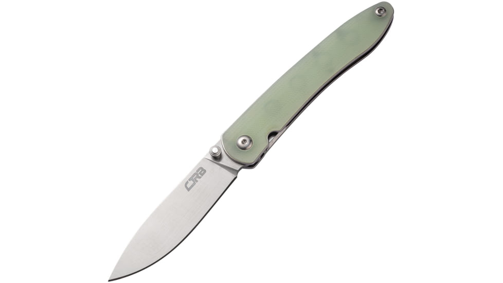 CJRB Ria Linerlock Jade Folding Knife, J1917-NTG