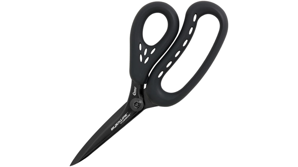 Clauss Blackline Carbide Shears, 9 overall, Black synthetic handles, 20374