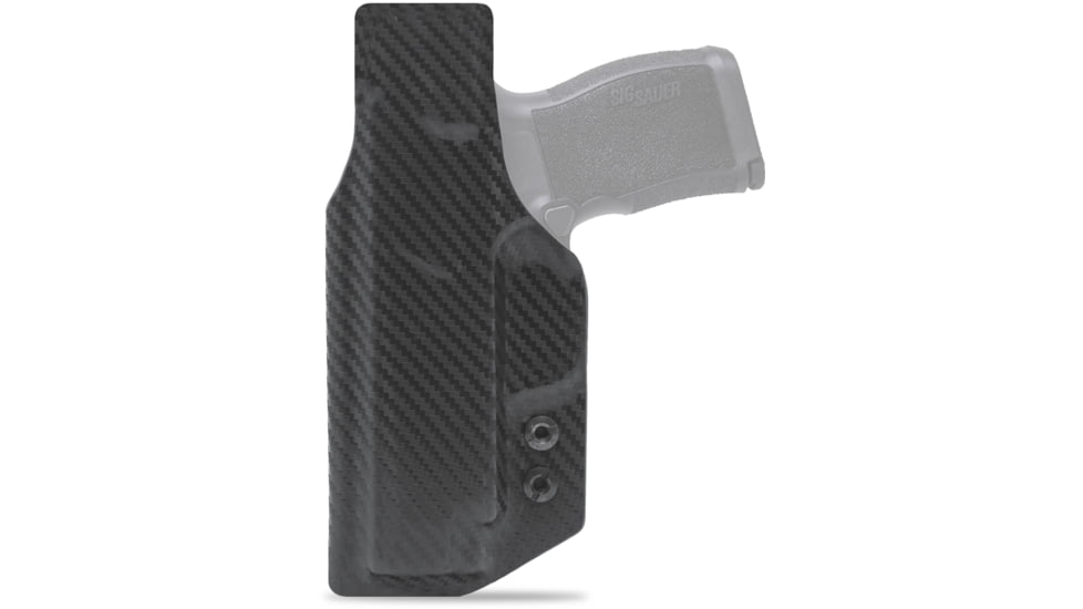 Clip &amp; Carry IWB Kydex Holster for the Sig Sauer P365XL, Carbon Fiber Black, Left-Handed, SSP365XL-CF-BLK-L