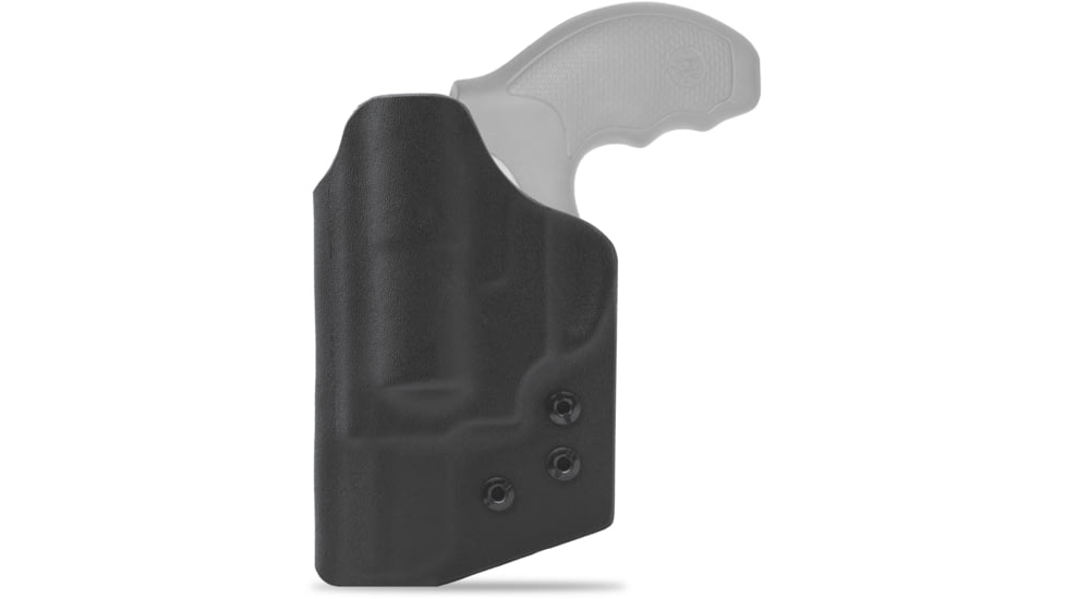 Clip & Carry IWB Kydex Holster for the Smith & Wesson J Frame 442/642/437/637/640/340 2in, Black, Left-Handed, SWJ2-BLK-L