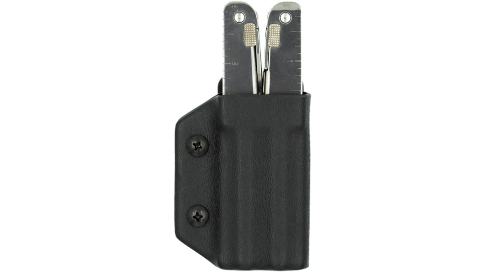 Clip &amp; Carry Kydex Sheath for the Victorinox Swisstool, Black, VSTOOL-BLK