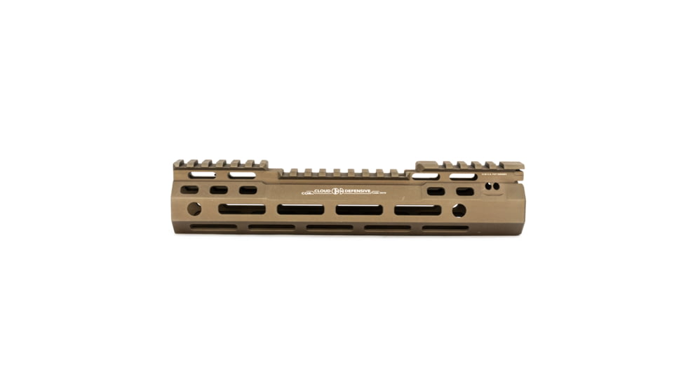 Cloud Defensive CORv2 Cloud Optimized Rail System, M-LOK, 9.55 inch, Comp w/Light Control Sys for Surefire and Streamlight, Flat Dark Earth, CORv2-FDE