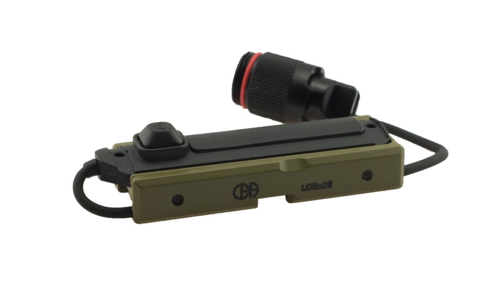 Cloud Defensive Light Control System Mount for Surefire ST07 Tape Switch, Bazooka Green LCSmk1a-bg