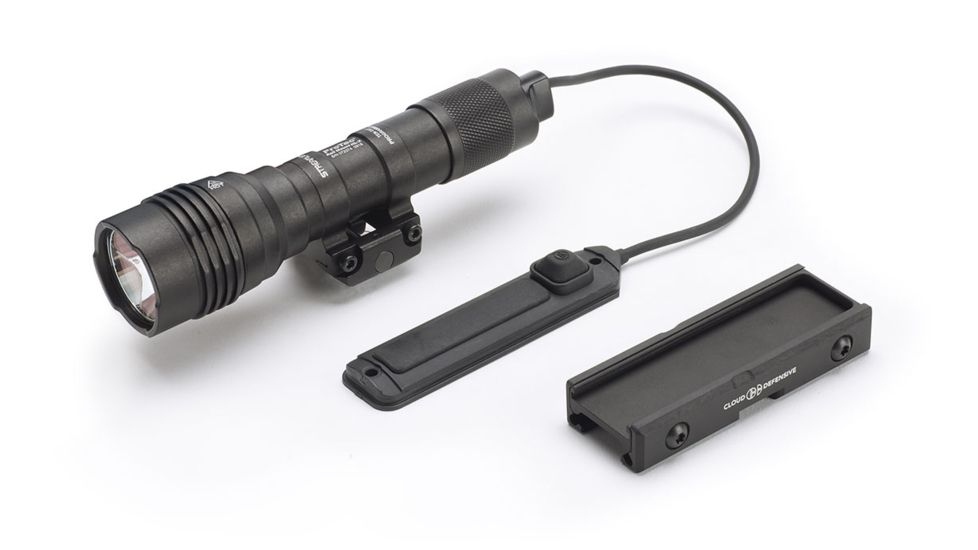 Cloud Defensive Light Control System w/300 Lumen Streamlight ProTac Rail-Mount 1 Weapon Light Combo Kit, Anodized Black, LCSmk2kRM1KIT-black-combo