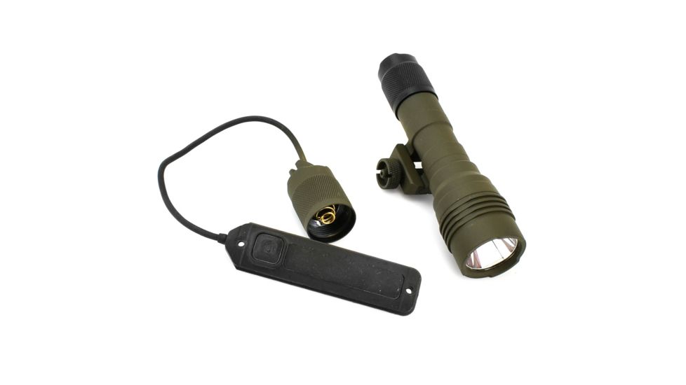 Cloud Defensive Light Control System w/Streamlight ProTac Rail-Mount HL-X Exclusive, 1000 Lumen, LCS Series, Olive Drab Green, LCSmk2kKIT-ODG COMBO