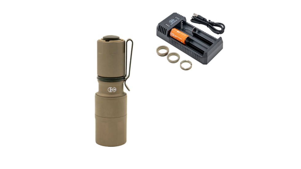 Cloud Defensive MCH HC Flashlight, FDE, CD2007-3-HC-DF-P-650 FDE