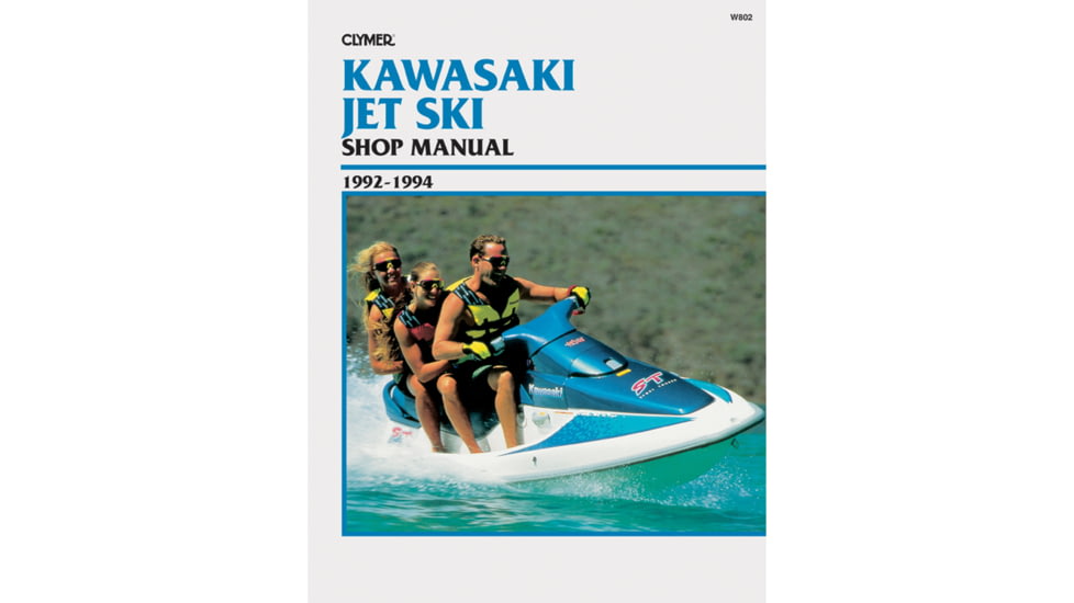 Clymer Repair Manual For Kawasaki Jet Skis 1992 1994, W802