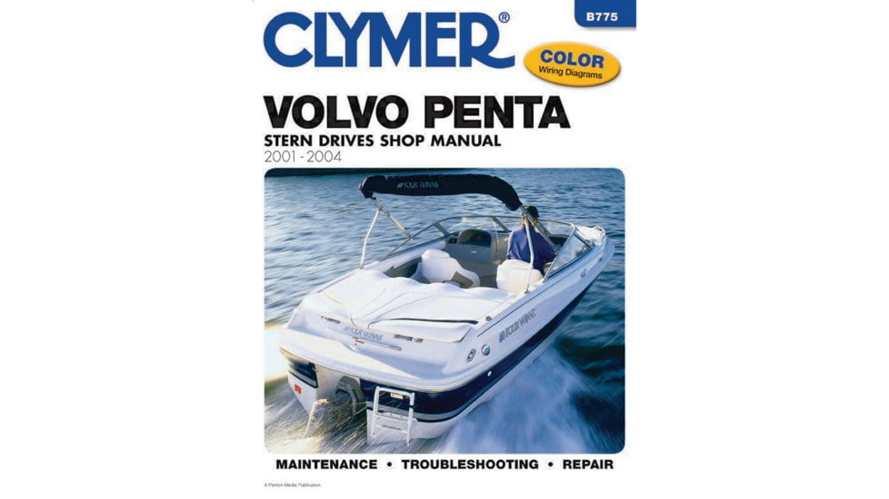Clymer Repair Manual For Volvo Stern Drives, Penta 2001 2004, B775