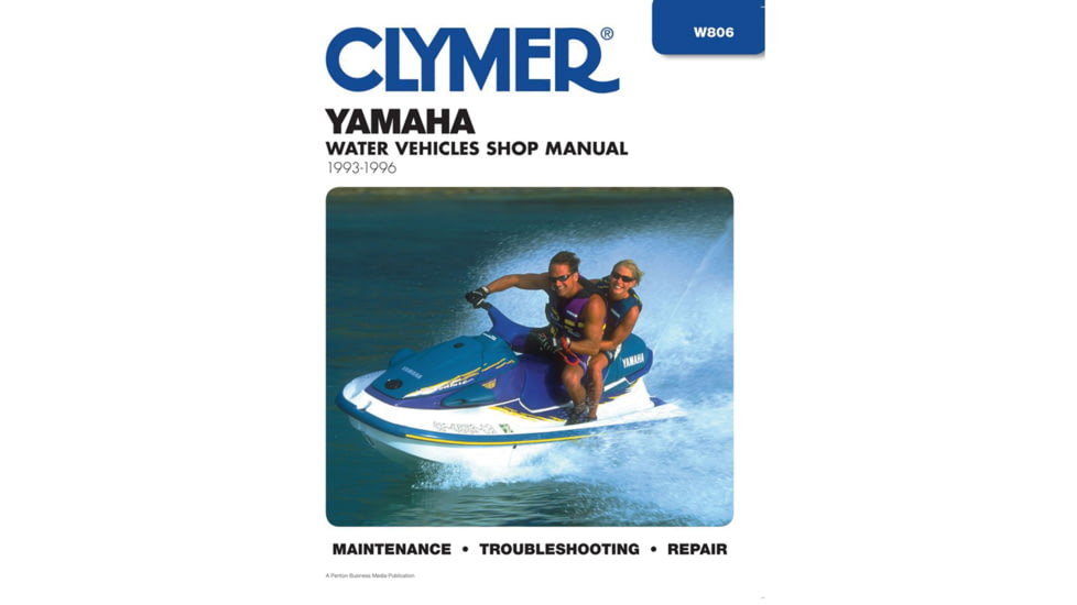 Clymer Repair Manual For Yamaha Water Vehicles 1993 1996, W806