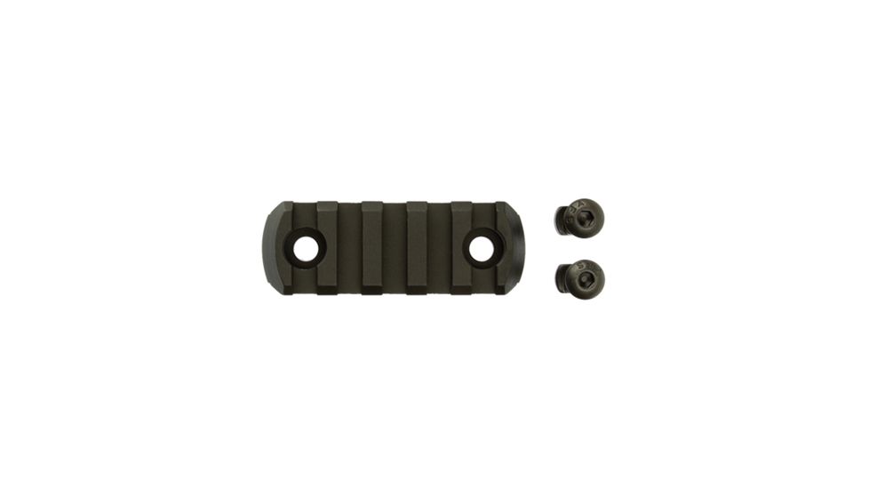 CMC Triggers 81722 MLok Rail 5 Slot Black MLok Rail 5 Slot