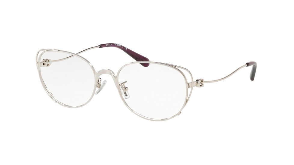 Coach HC5095 Bifocal Prescription Eyeglasses 9001-54 - Silver Frame