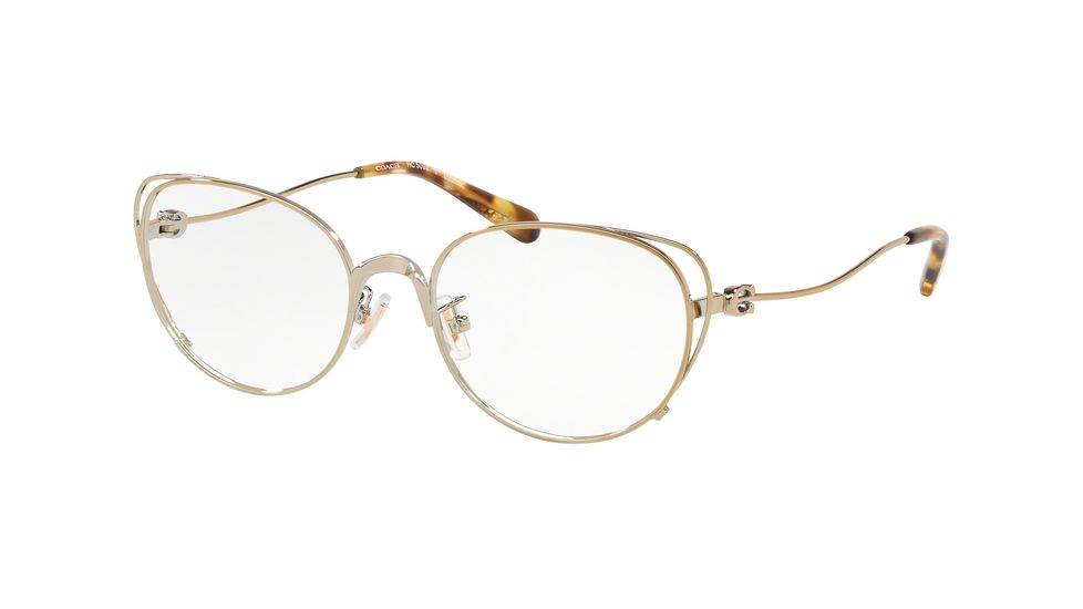 Coach HC5095 Bifocal Prescription Eyeglasses, 54mm, Light Gold, HC5095-9005-54-BI