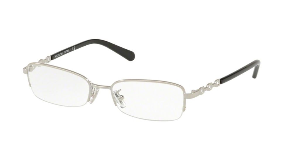 Coach HC5097 Eyeglass Frames 9001-50 - Silver Frame