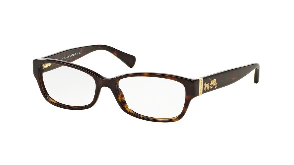 Coach HC6078 Bifocal Prescription Eyeglasses 5120-54 - Dark Tortoise Frame