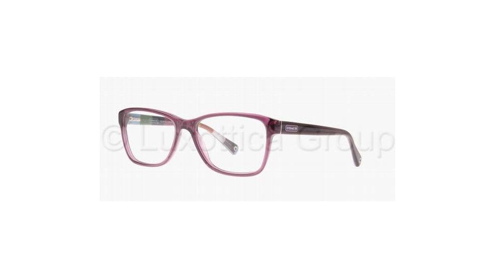 Coach JULAYNE HC6013 Bifocal Prescription Eyeglasses 5043-5216 - Purple 