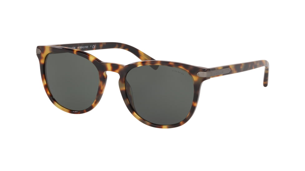 Coach L1120 HC8284 Sunglasses 517171-53 - , Dark Green Lenses