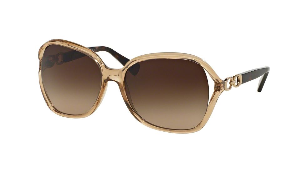 Coach L948 HC8145 Sunglasses 532013-60 - , Brown Gradient Lenses