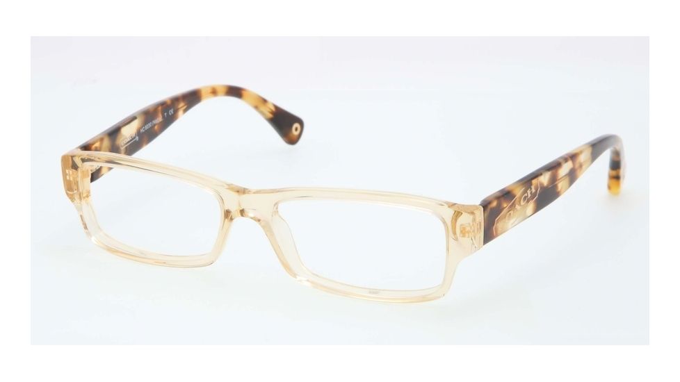 Coach NADIA HC6030 Bifocal Prescription Eyeglasses 5074-50 - Sand Frame