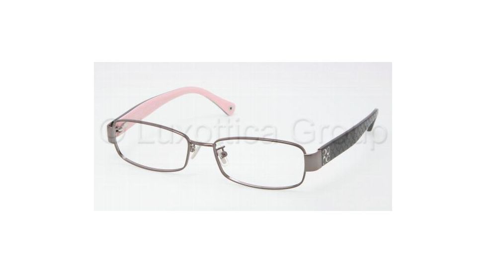 Coach TARYN HC5001 Progressive Prescription Eyeglasses 9021-5216 - Dark Silver 