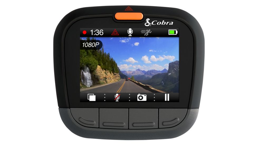 Cobra Dash Camera FULL HD, Black/Gray, CDR835
