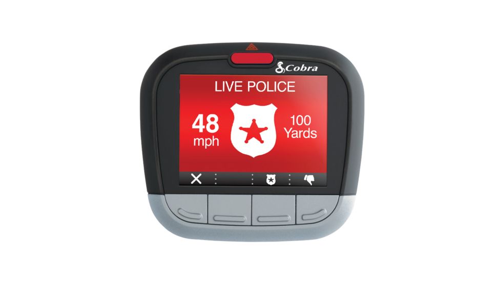 Cobra Dash Camera W/BLUETOOTH &amp; GPS, Black/Gray, CDR875G