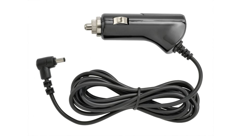 Cobra Straight Power Cord W/ USB Power Port, Black/Gray, 420-005