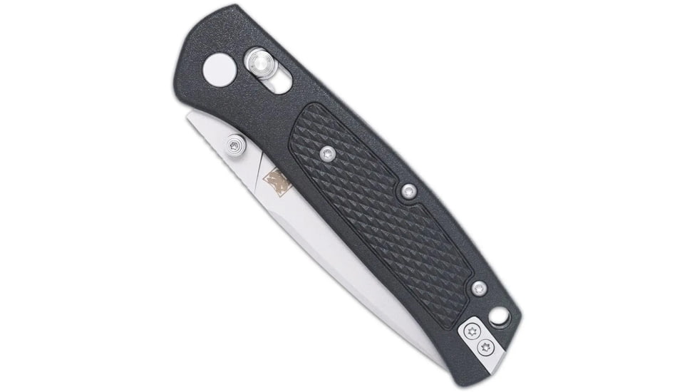 CobraTec Knives EDC Scout Bar Lock Folding Knife, 3.125 in, VG10, Drop Point Blade, Black Grivory Handle, CTSCTGRVBLKBAR