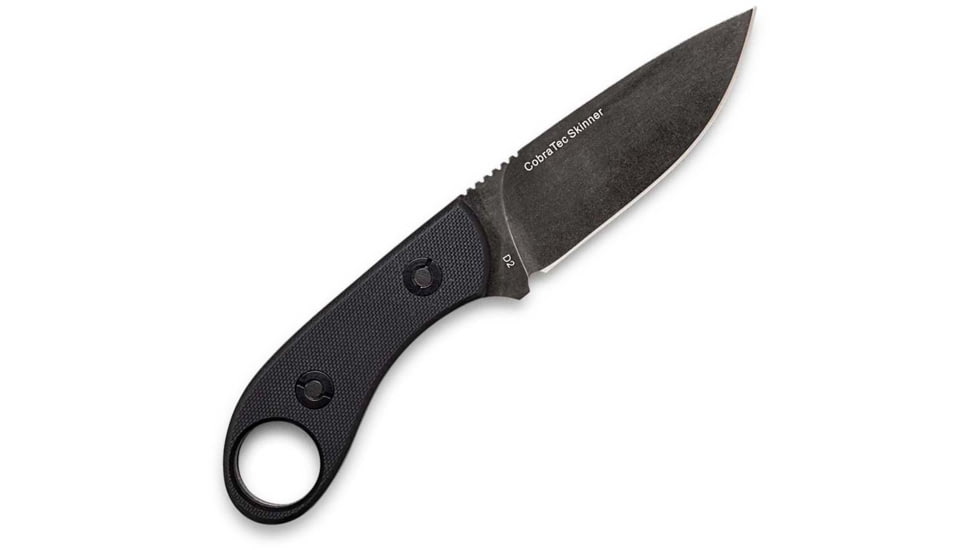 Cobratec Knives Cobratec D2 Skinner 3.75'' Full Tang G10 W/kydex Sheath