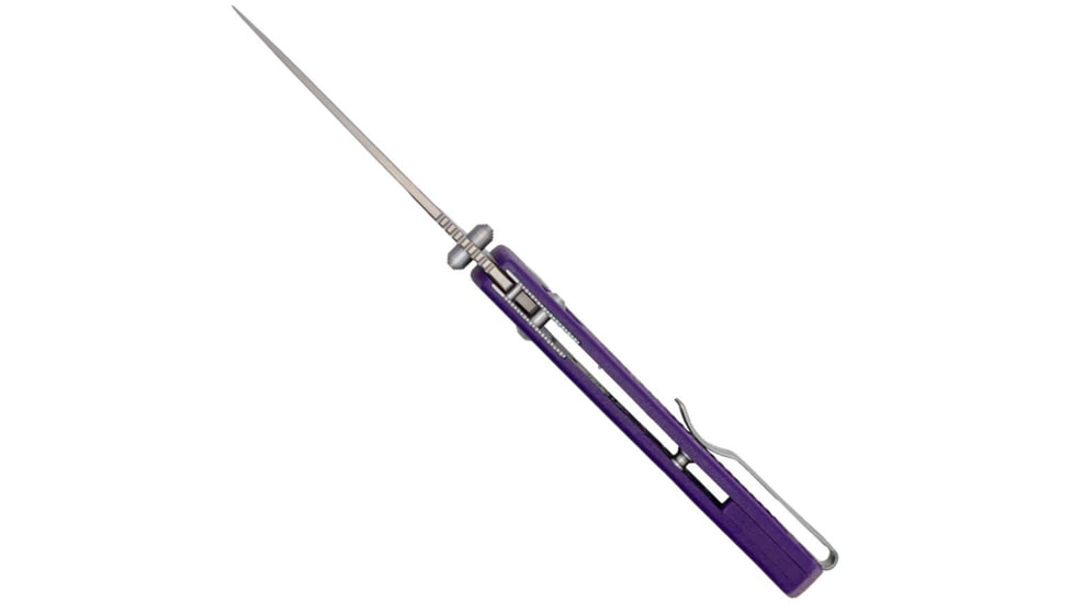 Cobratec Knives Cobratec Edc Scout Bar Lock 3.12 Purple Stainless Steel