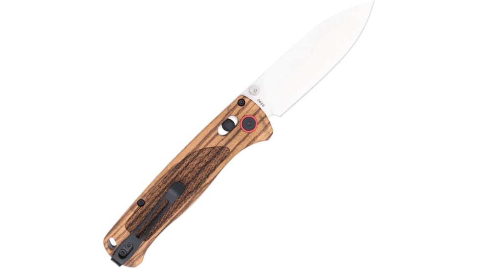 Cobratec Knives Cobratec Legacy Bar Lock 3 Zebrawood/black Tanto D2 Blade