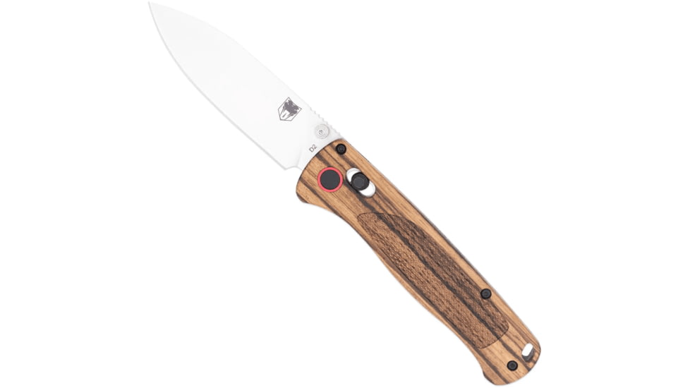 Cobratec Knives Cobratec Legacy Bar Lock 3 Zebrawood/black Tanto D2 Blade