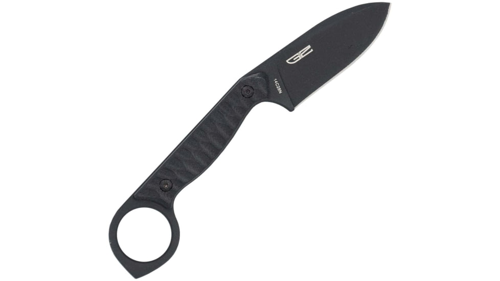 CobraTec Wolfteeth EDC Folding Knife, 2.75 in, 14C28N Sandvik steel, Tanto Blade, G10, Black Handle, CTWLTBLK