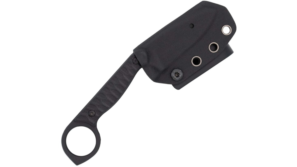 CobraTec Wolfteeth EDC Folding Knife, 2.75 in, 14C28N Sandvik steel, Tanto Blade, G10, Black Handle, CTWLTBLK