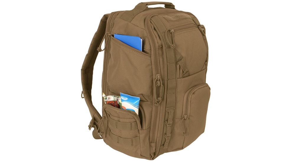 Mercury Tactical Rogue Commuter Backpack, Coyote, 17inx12 1/4inx7in, MRCCA2010-CY