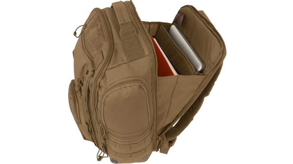 Mercury Tactical Rogue Commuter Backpack, Coyote, 17inx12 1/4inx7in, MRCCA2010-CY