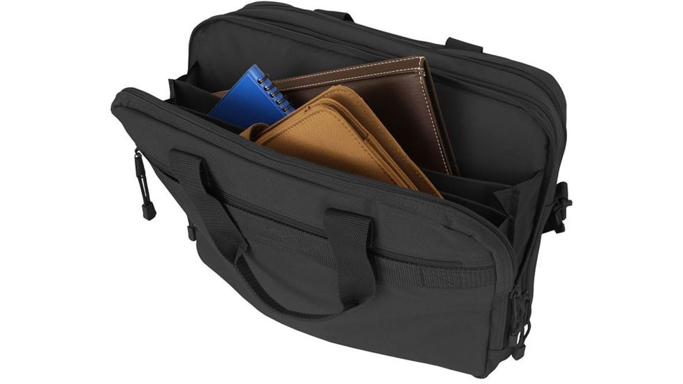 Mercury Tactical Field Attache, Black, 16inx12 1/4inx4 1/2in, MRC9910-BK