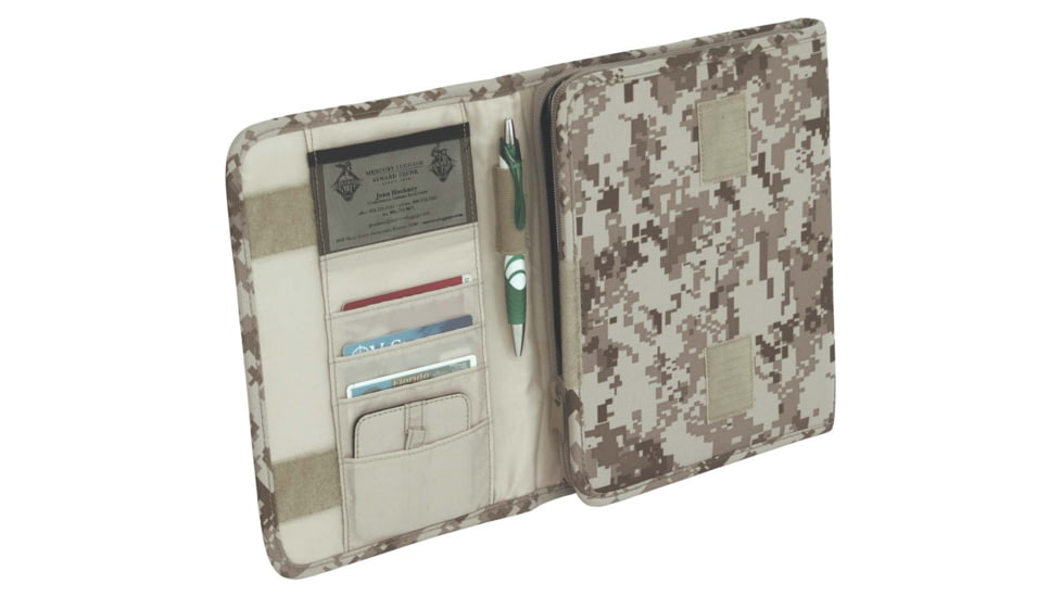 Mercury Tactical Ipadfolio, Marpat Desert Digital Camouflage, 10 1/2in.x8 3/4in.x1 1/2in. 9926-DDGC
