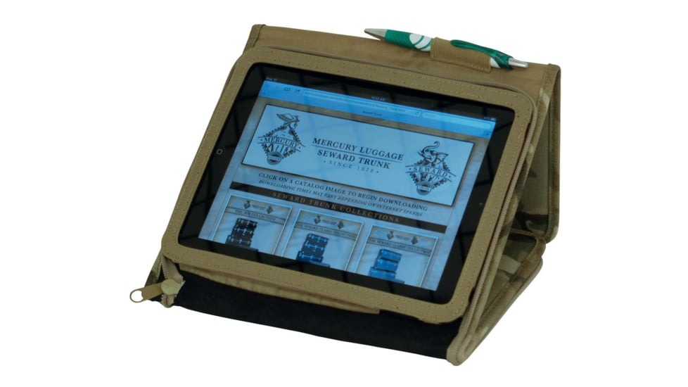 Mercury Tactical Ipadfolio, Multicam, 10 1/2in.x8 3/4in.x1 1/2in. 9926-MUL