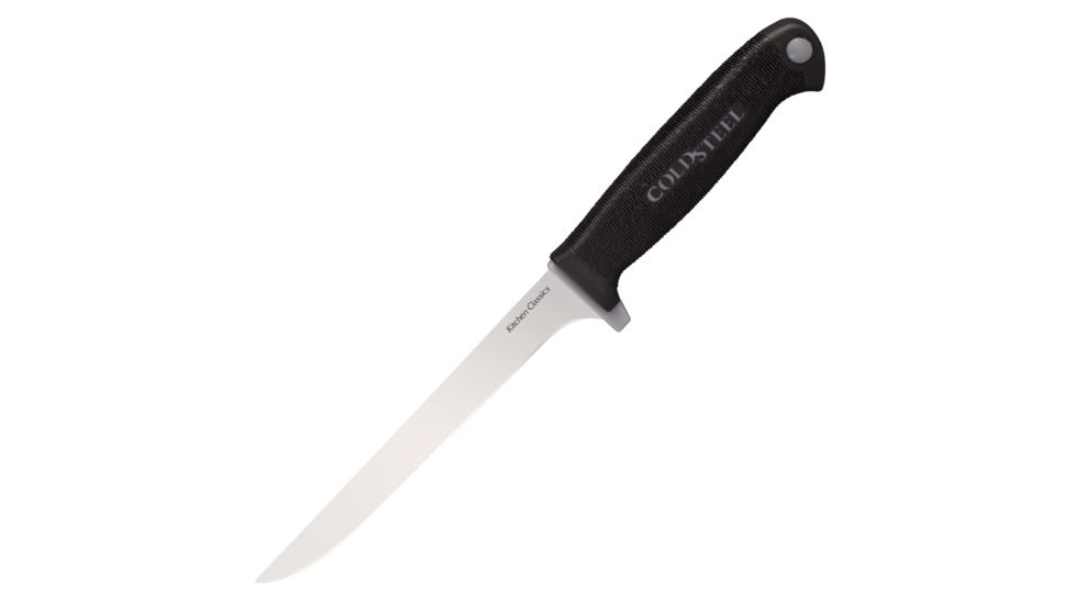 Cold Steel 10in Kitchen Classics Boning Knife, Black/Silver, 10.88in, CS-59KSBNZ