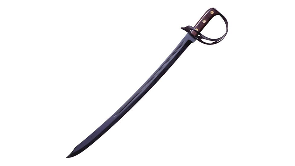 Cold Steel 1917 Cutlass, LH, Hardwood Handle, Leather Scabbard, CS-88CLS