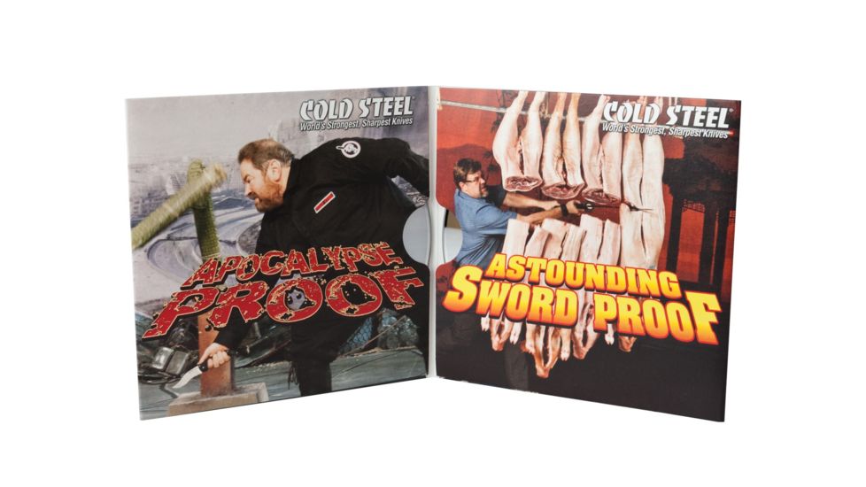 Cold Steel Apocalypse Proof &amp; Astounding Sword Proof DVD Wallet, CS-VDAPOX