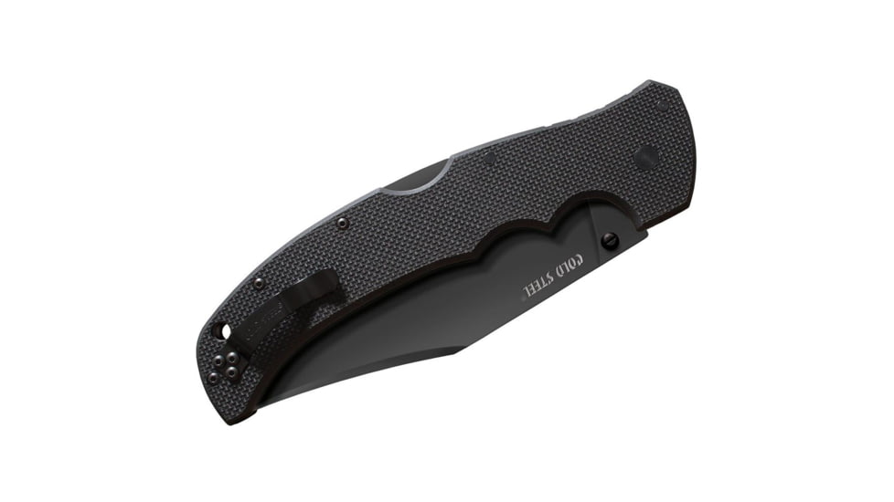 Cold Steel Cold Steel Recon 1 XL Tri-Ad Lock Knife Black G-10 5.5" Black PVD CS-27TXLC, Black, CTS XHP, adult, BHQ-210369