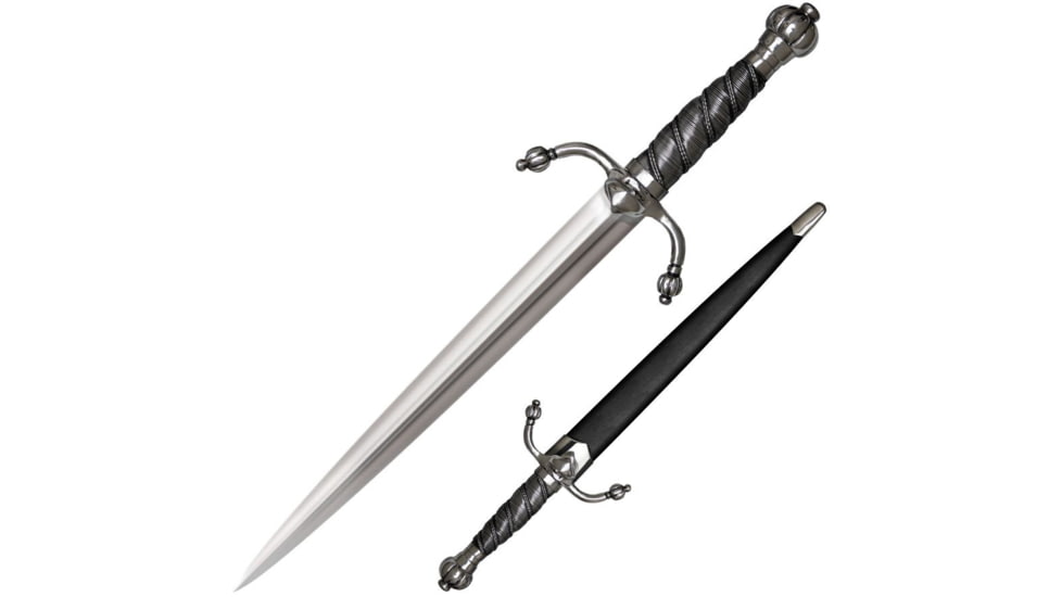 Cold Steel Colichemarde Dagger, Leather Scabbard, CS-88CLMD