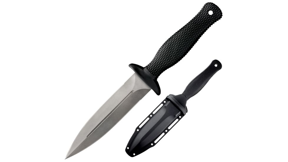 Cold Steel Counter TAC I AUS 8A Stainless Knife, Black/Silver, 9 1/2in, CS-10BCTL