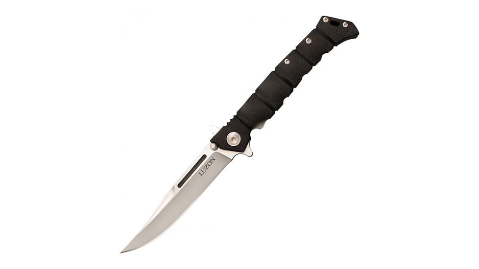 Cold Steel Medium Luzon 9in Folding Knife, Black/Silver, CS-20NQL
