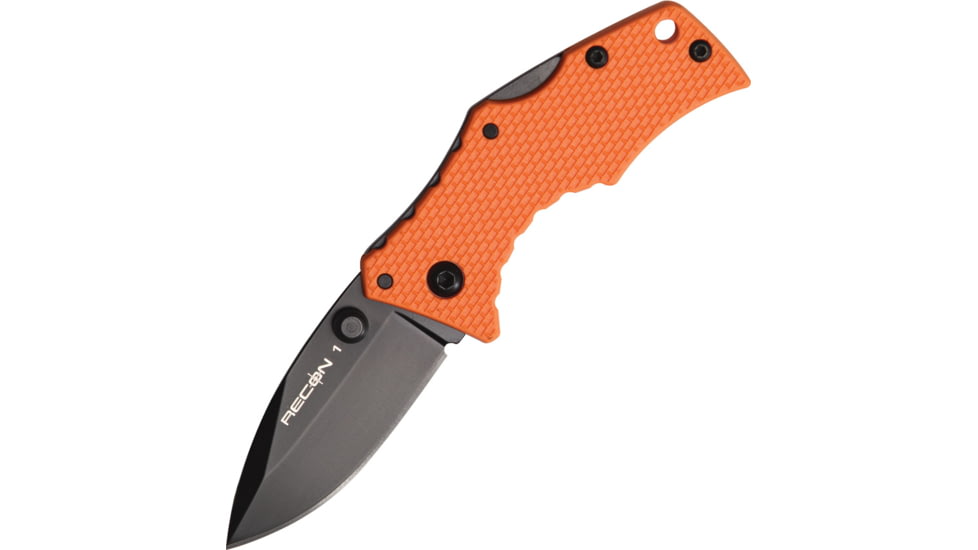 Cold Steel Micro Recon 1 Knife, Orange CS27TDSRY