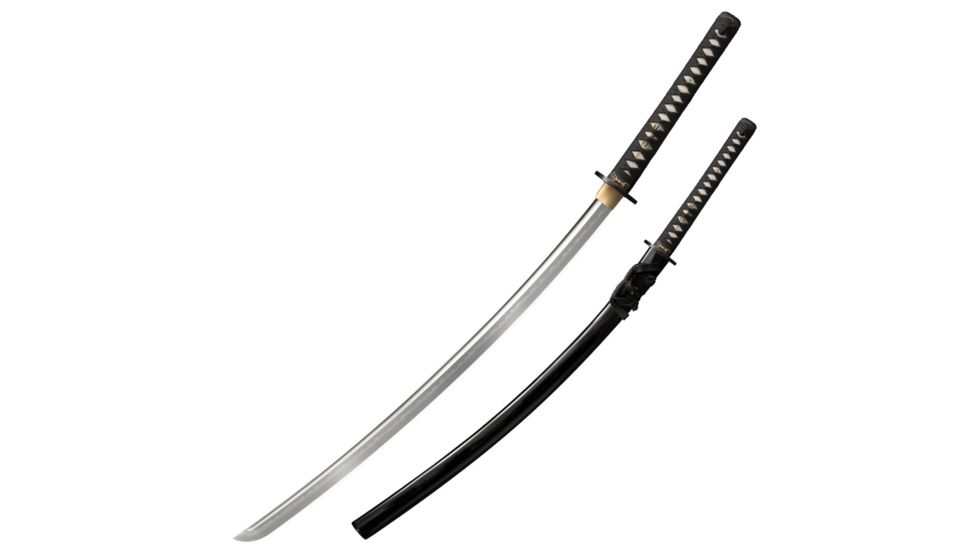 Cold Steel Seagal Signature Katana, Black/Silver, 46in, CS-88PK