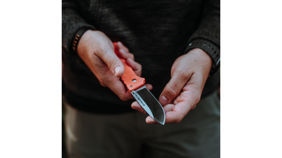 Cold Steel Ultimate Hunter, 3.5in Blade Length, American S35VN Steel Knife, Orange, CS-30URY